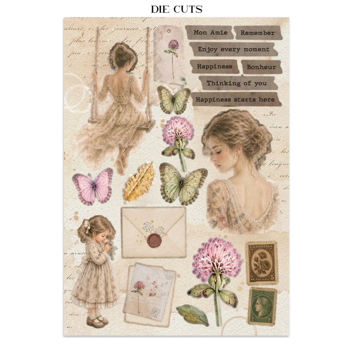 Stamperia - Junk Journal - Flowers and Poems - A4