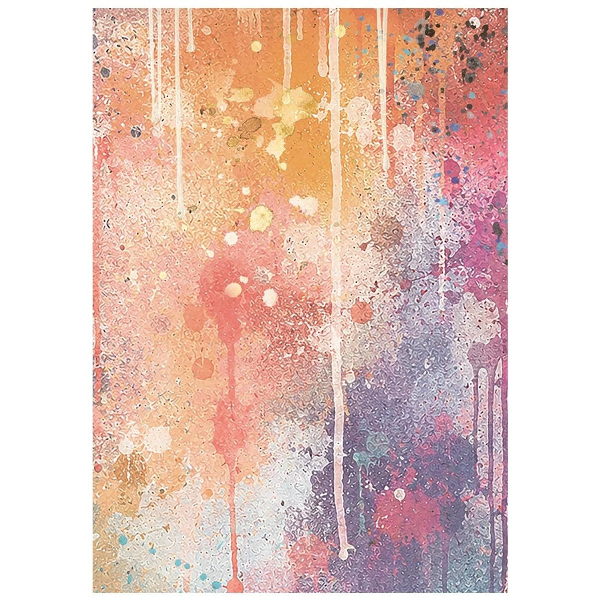 Stamperia - Furry Friends 2 - A6 Rice Paper Backgrounds Selection by Antonis Tzanidakis