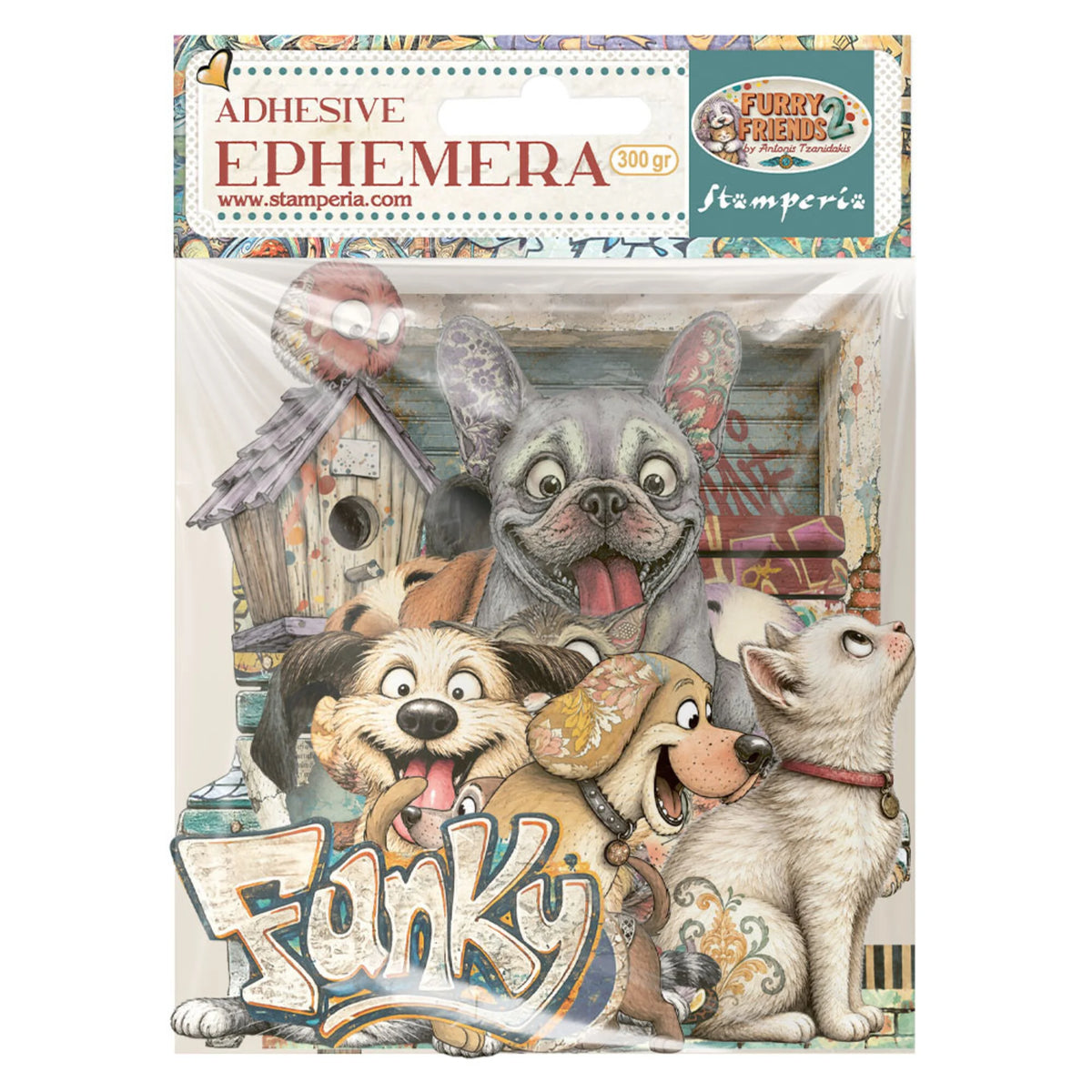 Stamperia - Furry Friends 2 - Art Journaling Selection