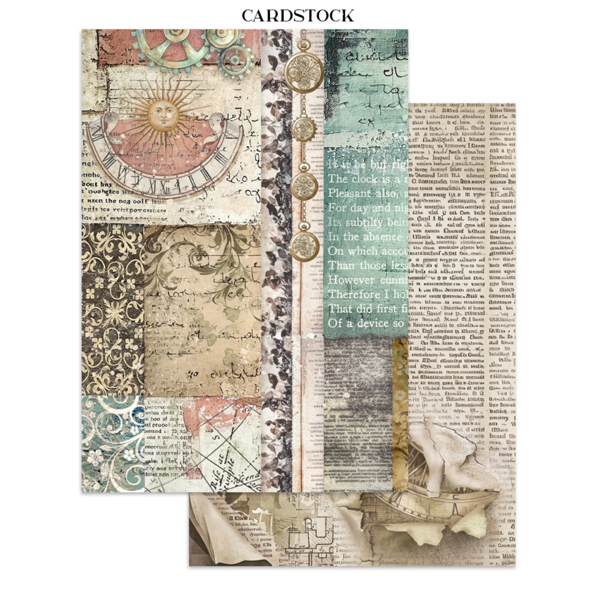 Stamperia - Junk Journal - Gardens of time - A5