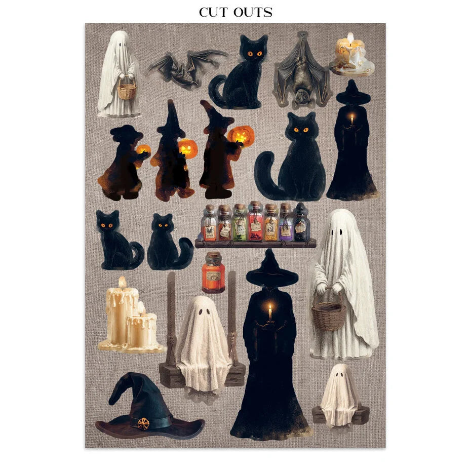 Stamperia - Junk Journal - Halloween - A4