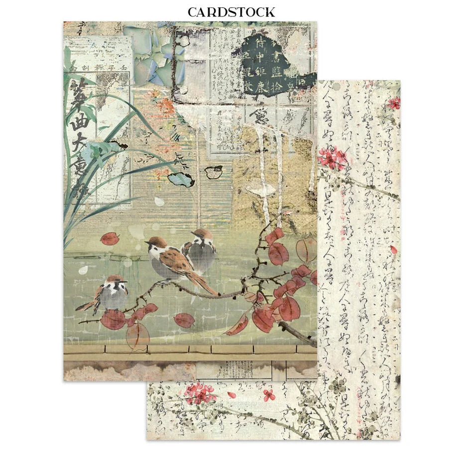 Stamperia - Junk Journal - Oriental Garden - Focus Points - A5