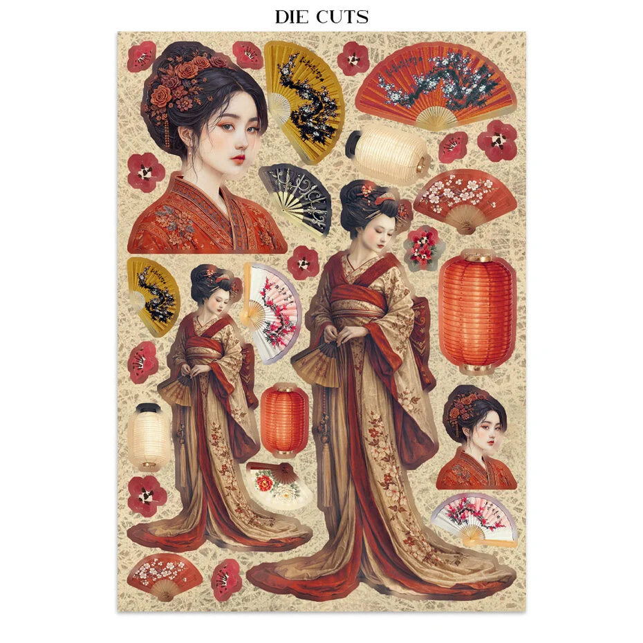 Stamperia - Junk Journal - Oriental Garden - Focus Points - A5