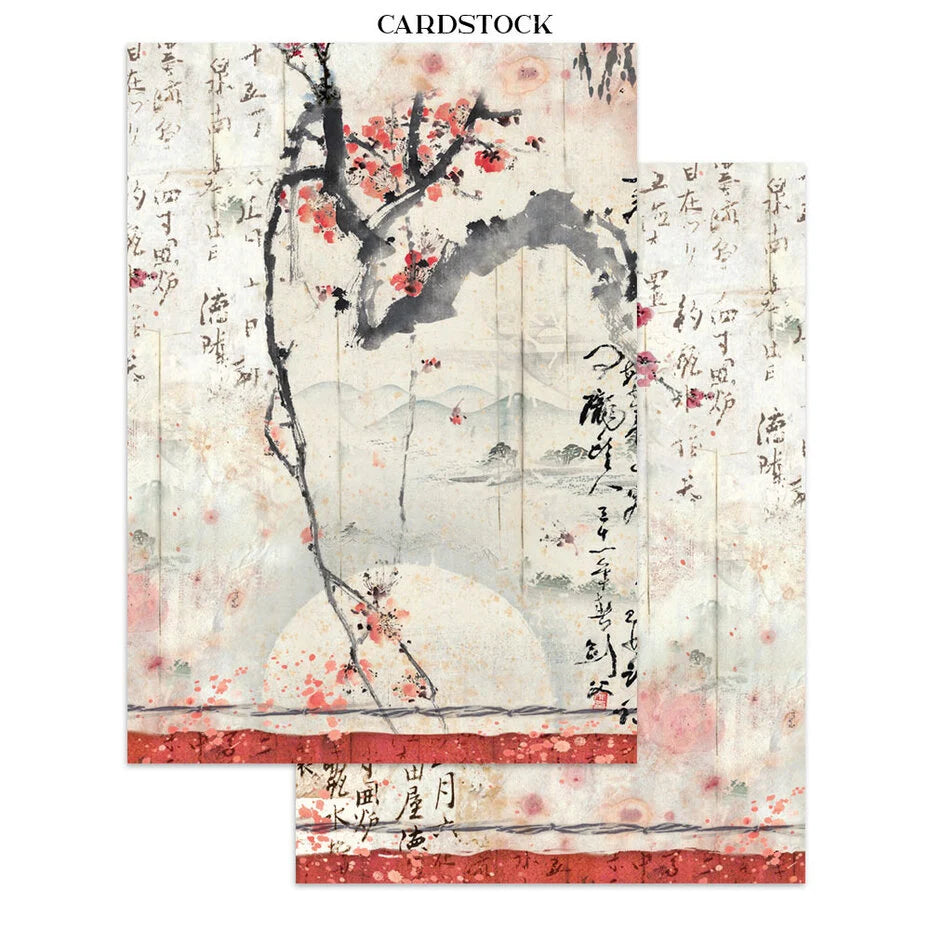 Stamperia - Junk Journal - Oriental Garden - A4