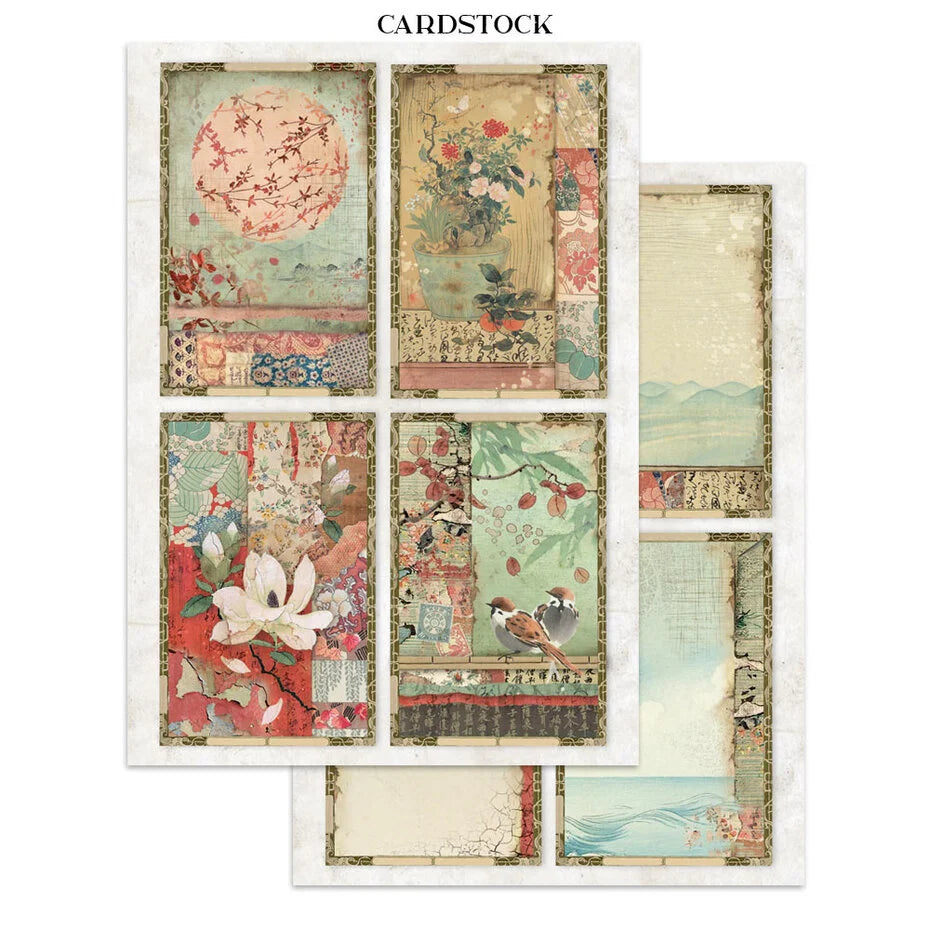 Stamperia - Junk Journal - Oriental Garden - A4