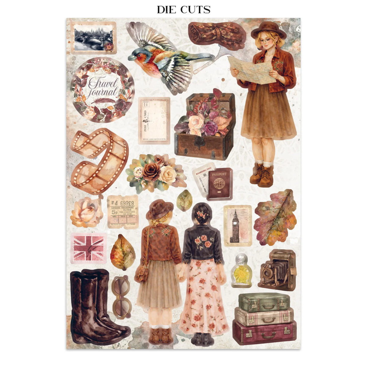 Stamperia - Junk Journal - Our Way - A4