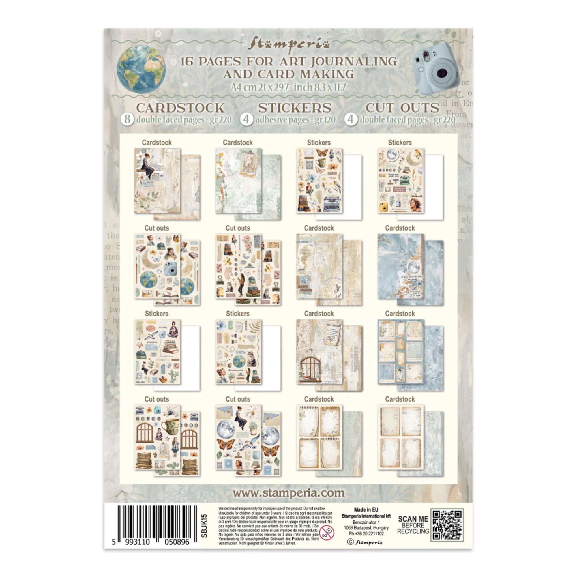 Stamperia - Junk Journal - Secret Diary