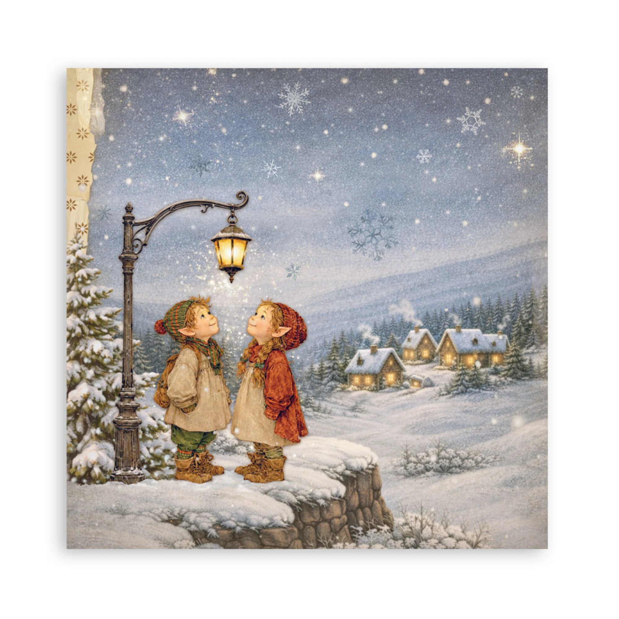 Stamperia - Silent Night - Singled sided - Paper Pad 22 pk - 12 x 12"