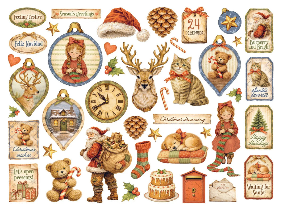 Stamperia - Silent Night - Die Cuts