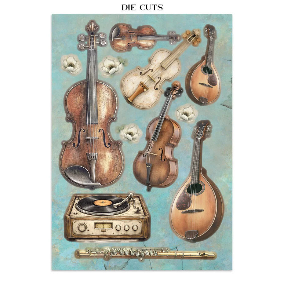 Stamperia - Junk Journal - Symphony - Focus Points - A5