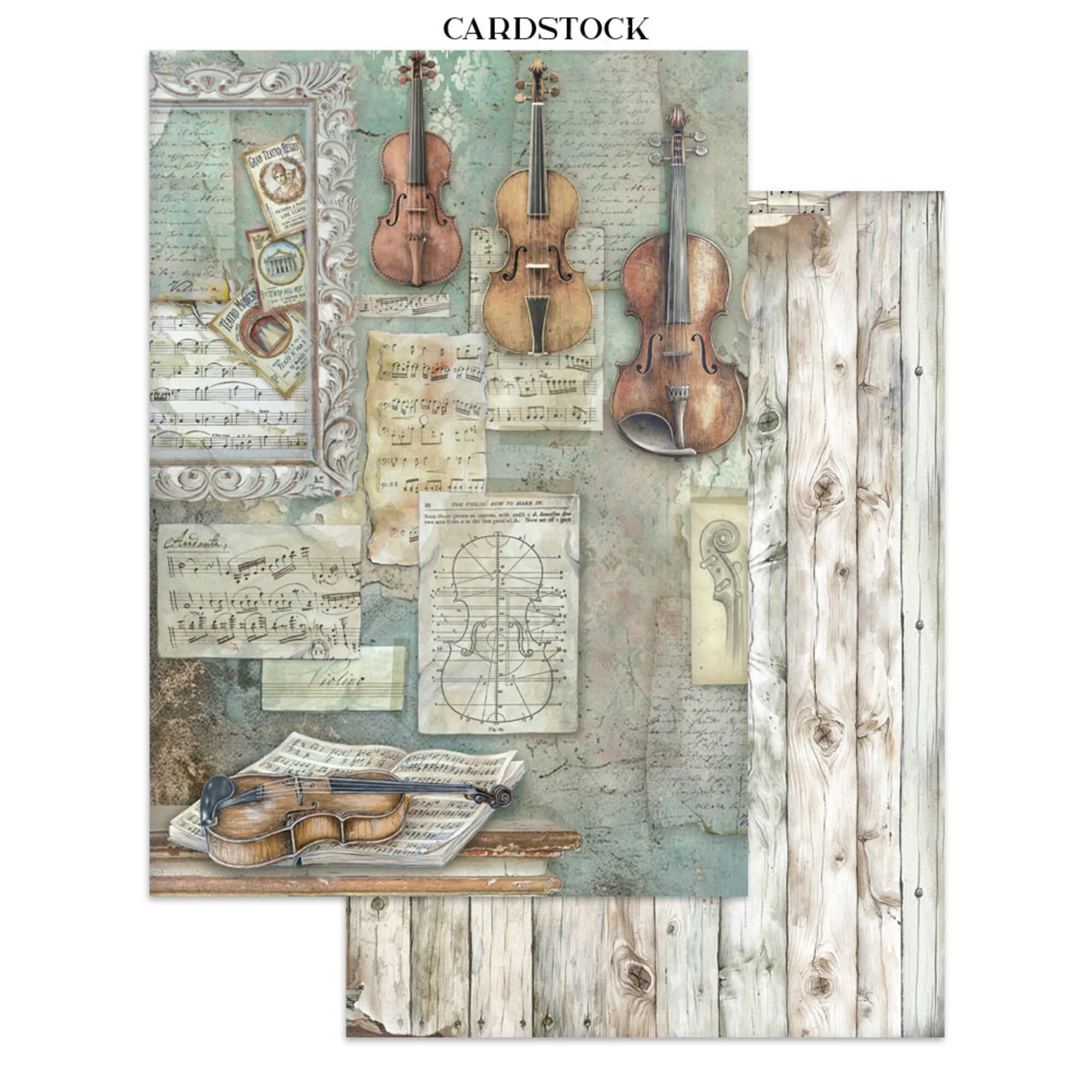 Stamperia - Junk Journal - Symphony - A4
