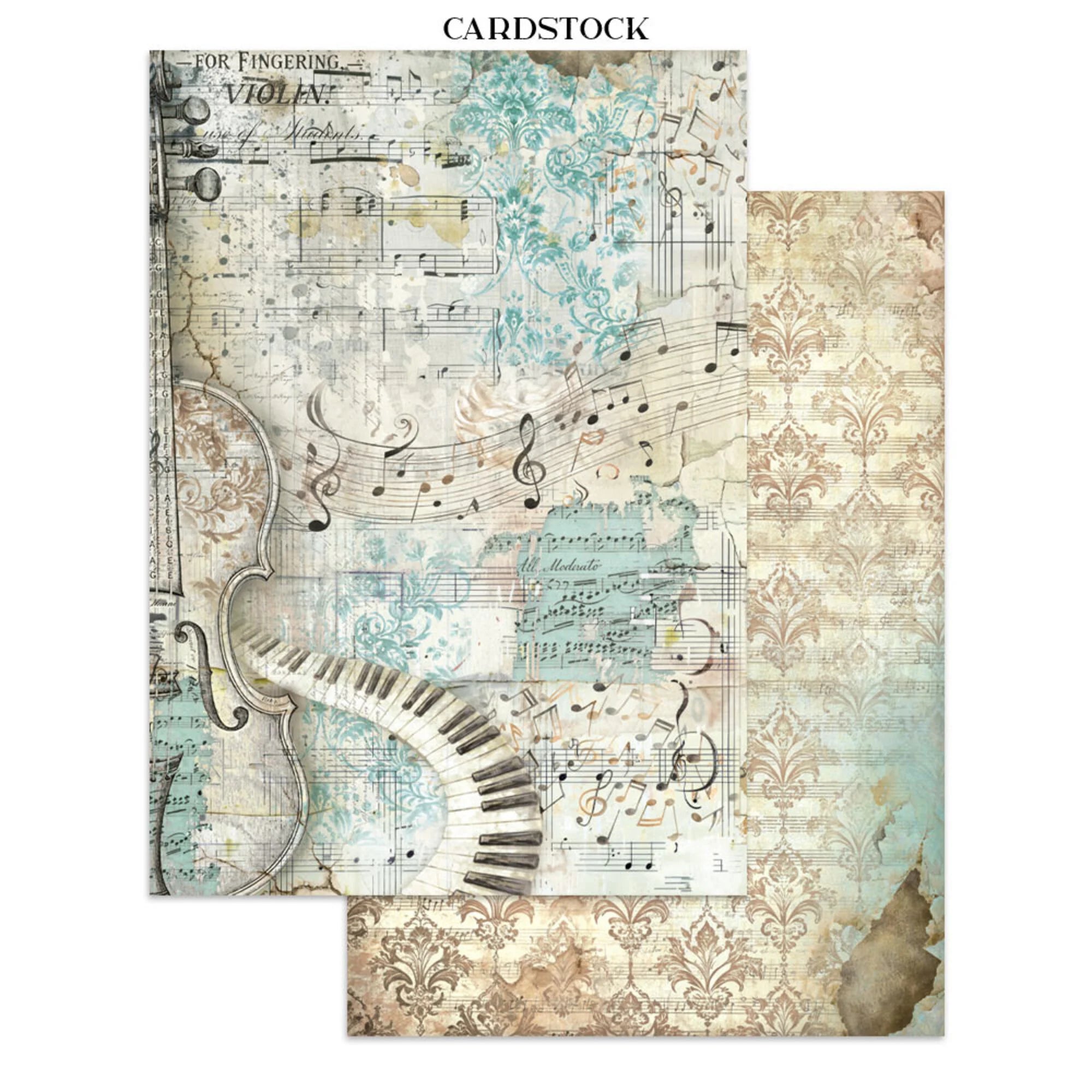 Stamperia - Junk Journal - Symphony - A4