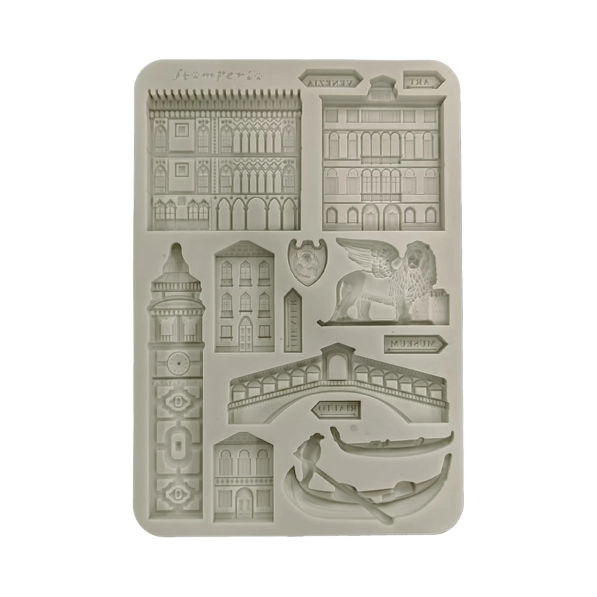 Stamperia  - Venice City of Art - Silicon Mould - Monuments