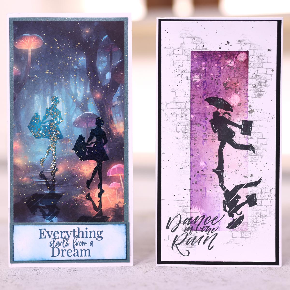Stamps by me - Clear Stamp -  Dance in the Rain