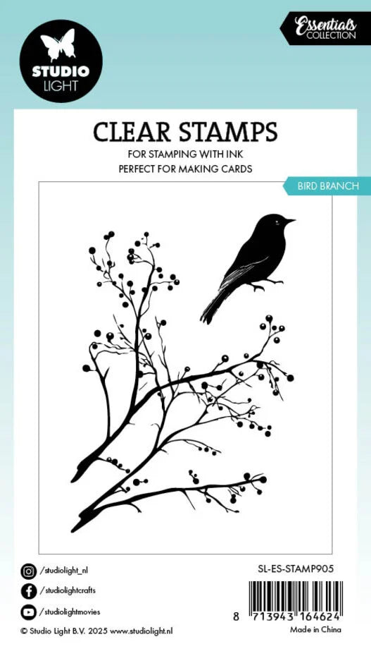 Studiolight - Clear Stamp - Bird Branch