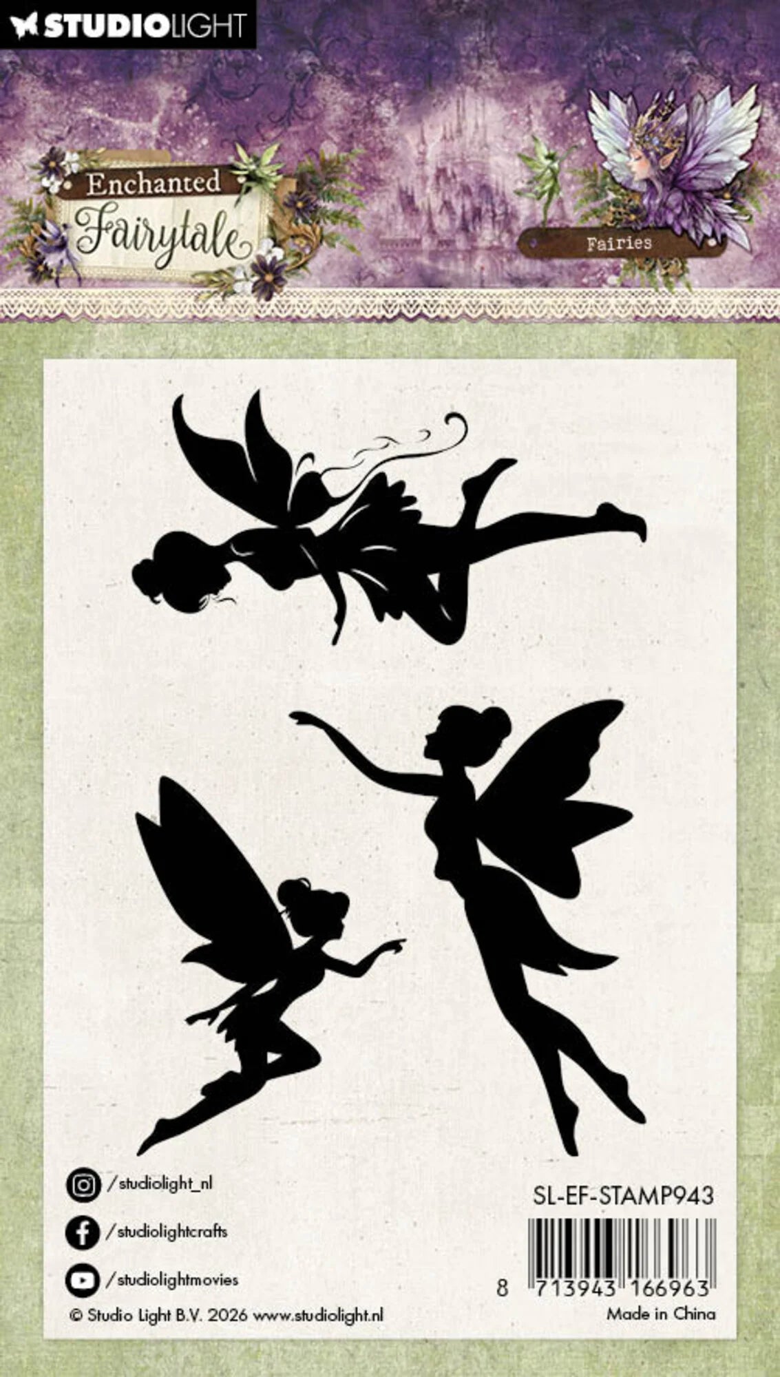 Studiolight - Enchanted Fairytale - Clear Stamps - Fairies