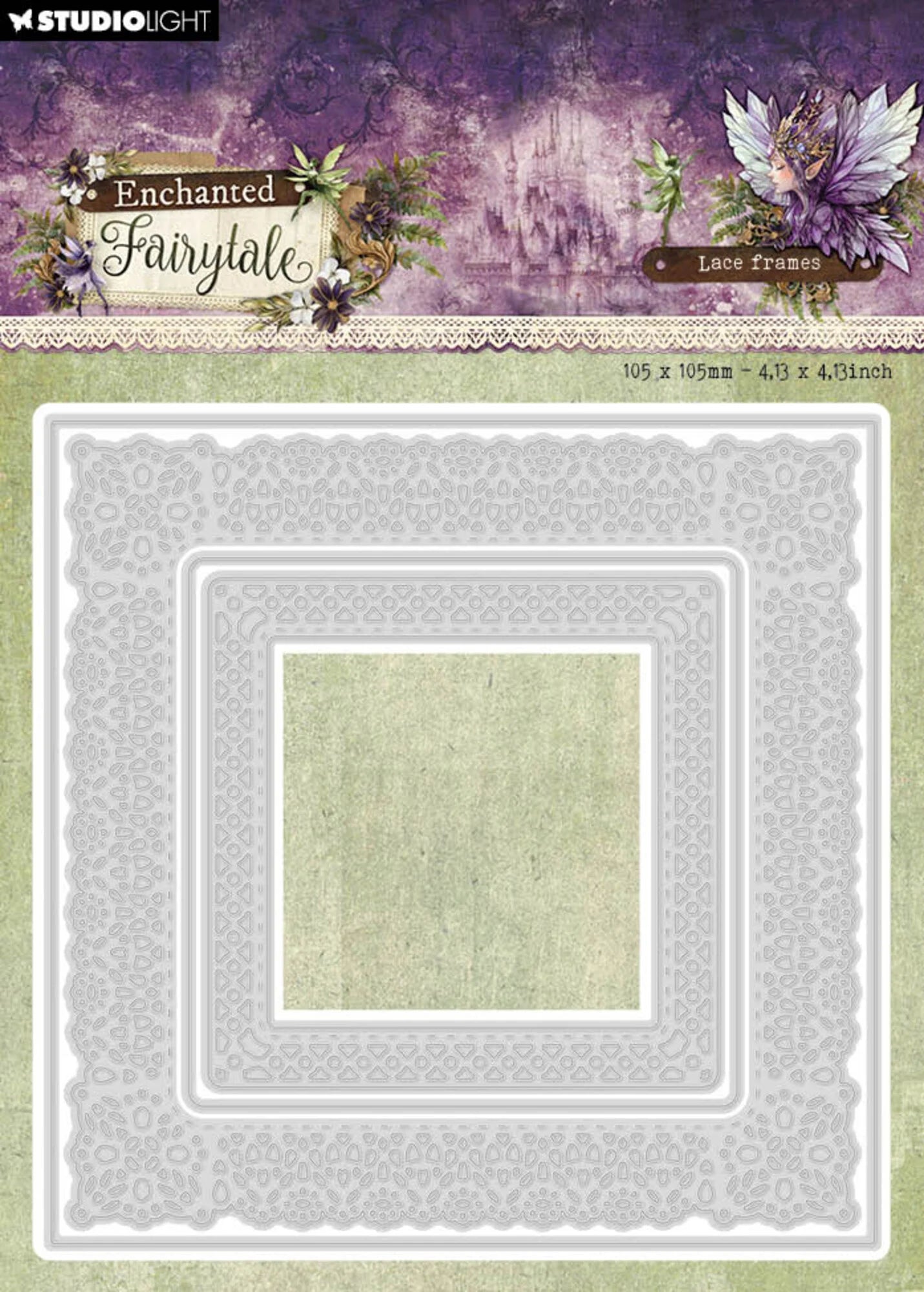 Studiolight - Dies - Enchanted Fairytale - Lace Frame Square