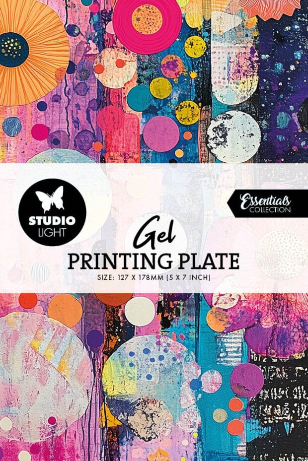 Studiolight - Gel printing Plate - 5 x 7"