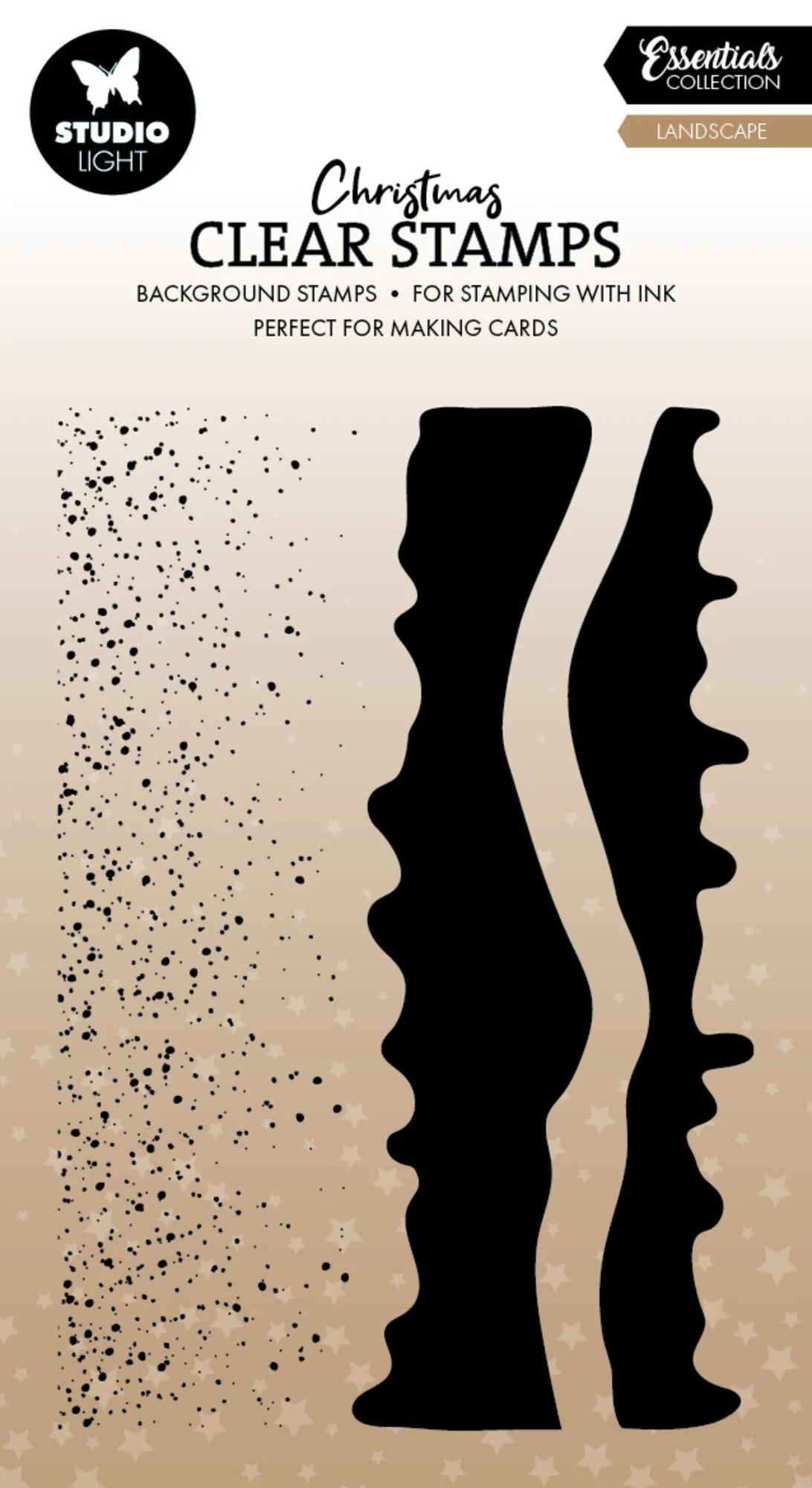 Studiolight - Clear Stamp - Landscape Christmas