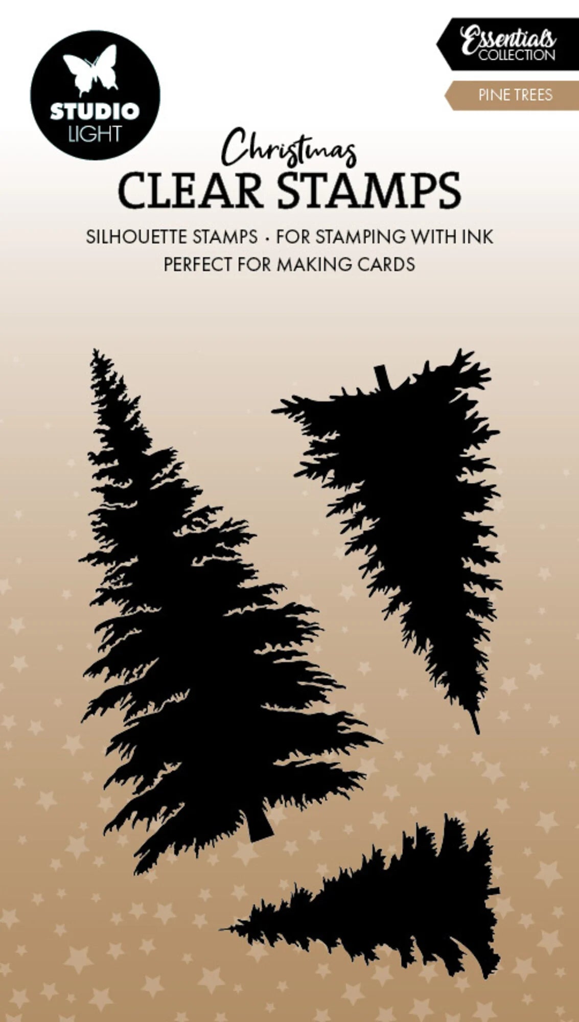Studiolight - Clear Stamp - Pine Trees Christmas