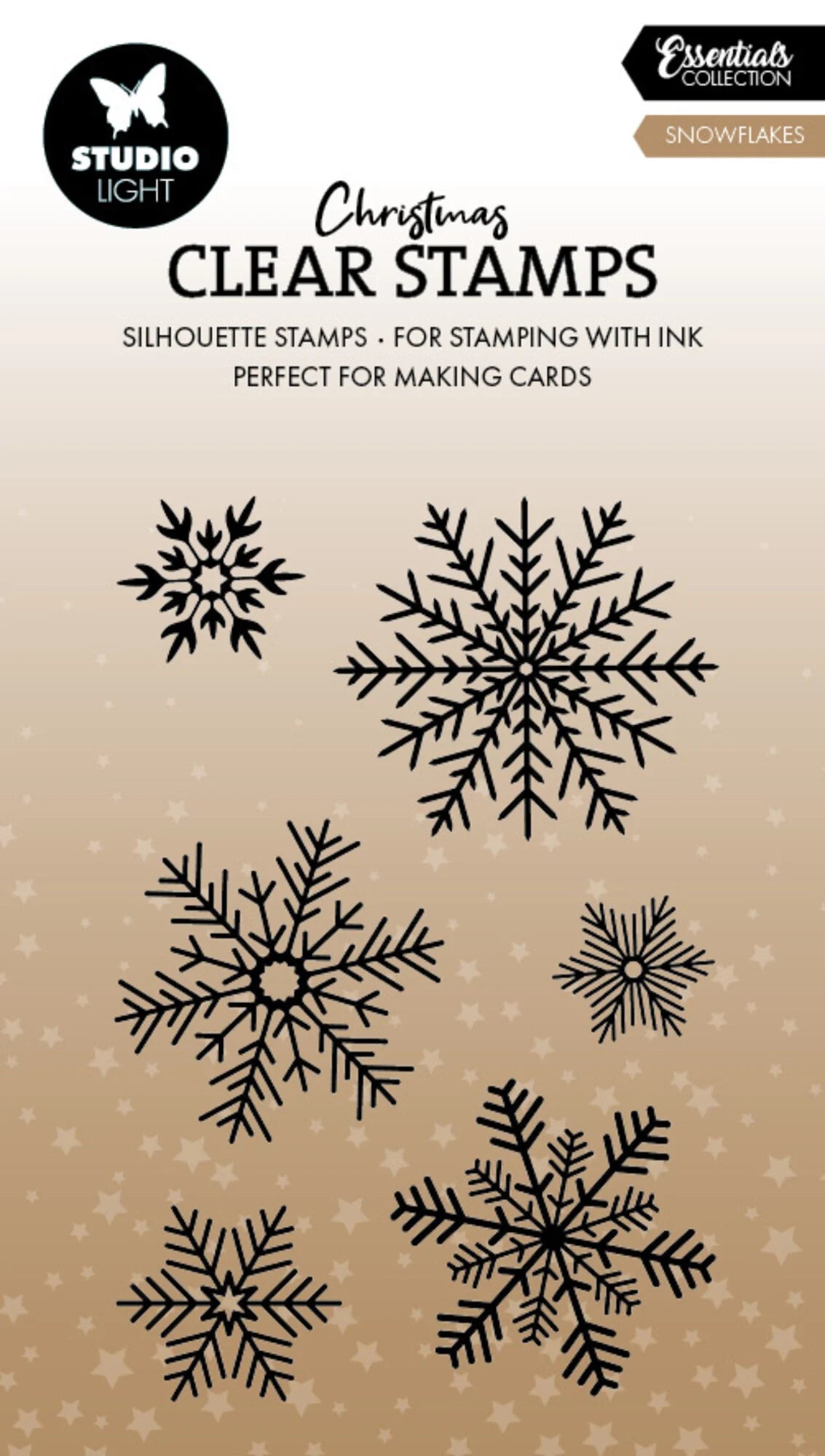Studiolight - Clear Stamp - Snowflakes Christmas
