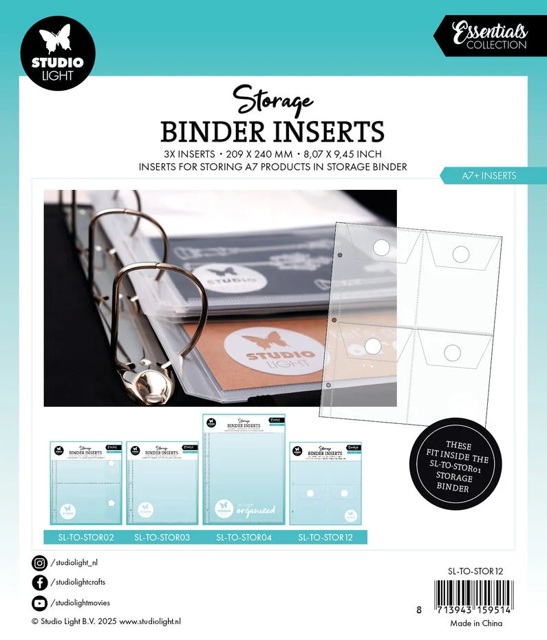 Studio Light - Storage Binder Insert A7