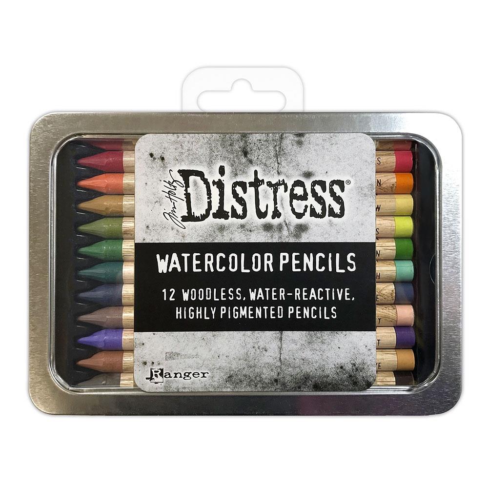Tim Holtz - Distress Watercolor Pencils - Set 4