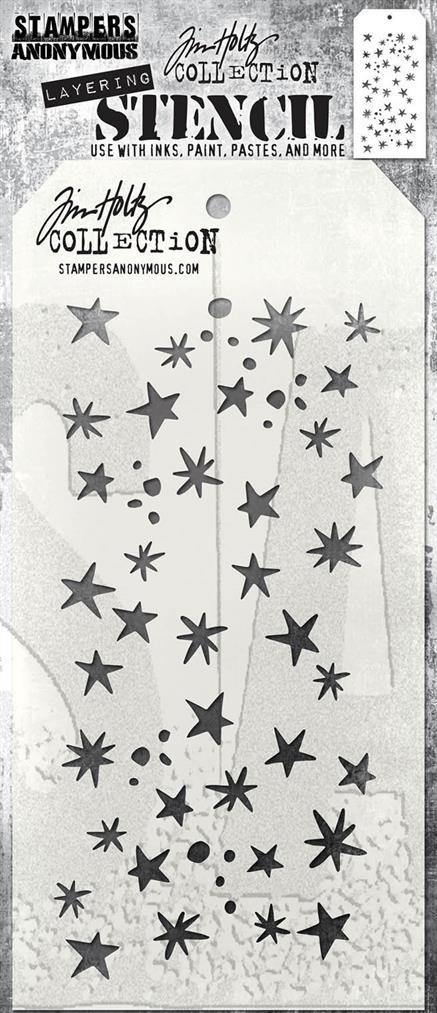 Tim Holtz -  Stencil - Spellbound