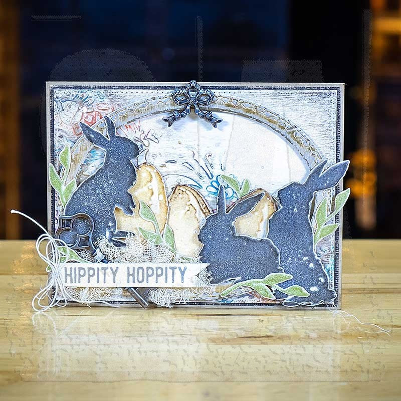 Tim Holtz Collection - Cling Stamps - Spring Shadow