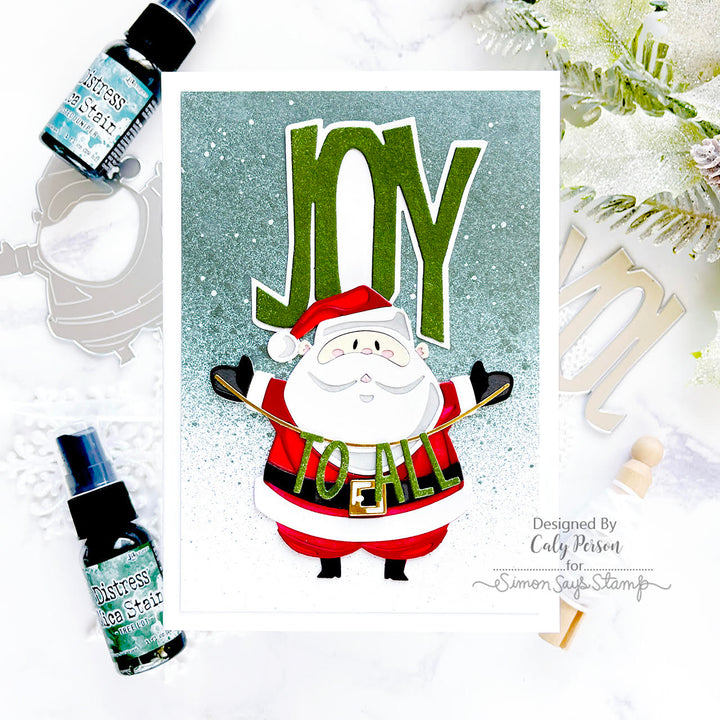 Sizzix - Tim Holtz - Thinlits Colorize Dies - Santa Greetings