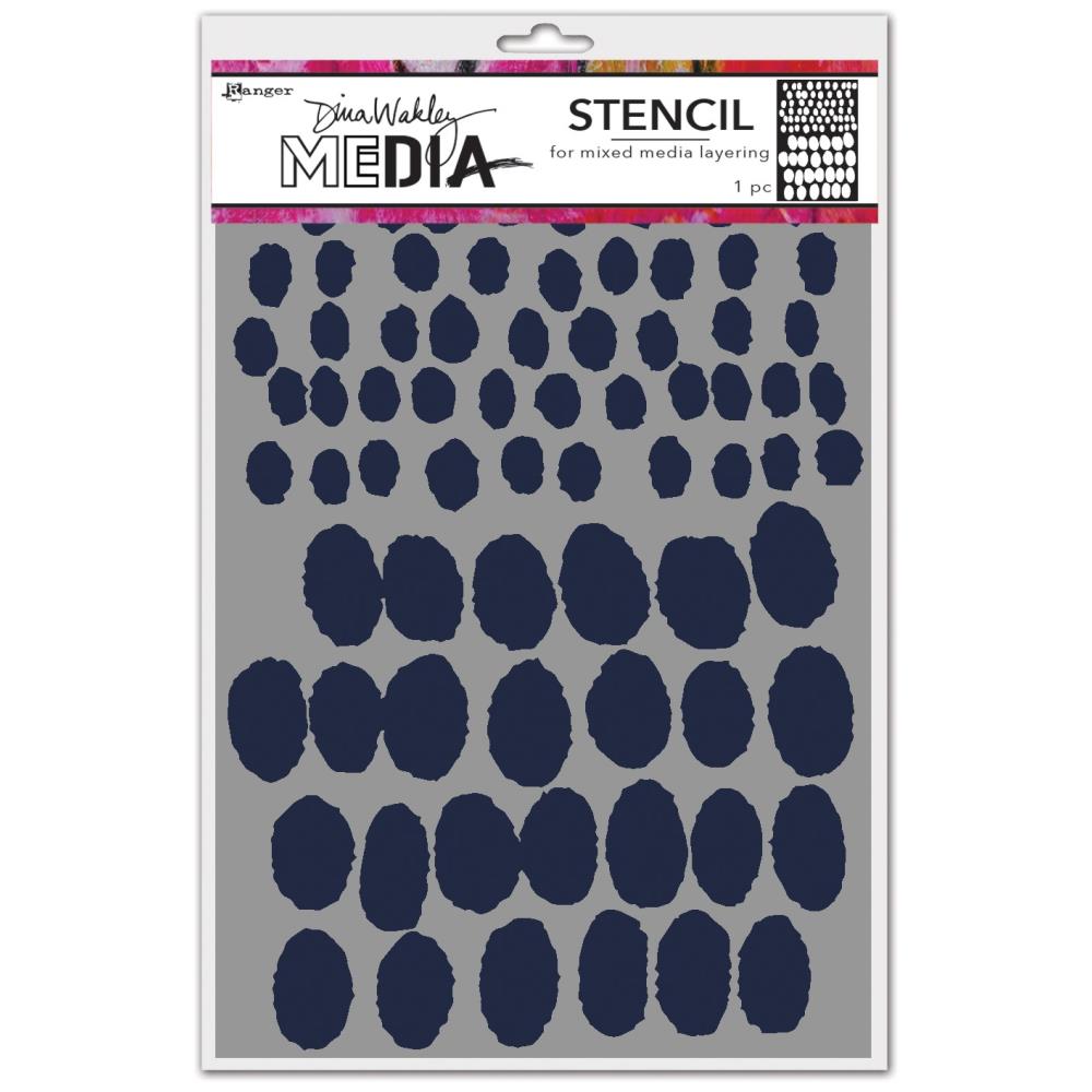 Dina Wakley Media - Stencil - Varied