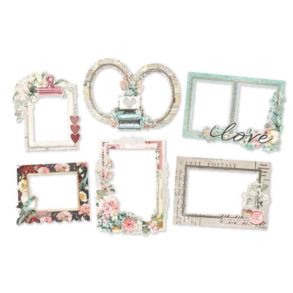 Simple Stories - Love Story - Chipboard Frames