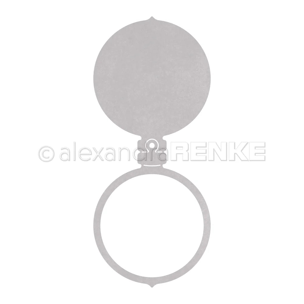 Alexandra Renke - Dies - Foldable Christmas tree baulb