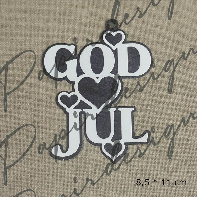 Papirdesign - Dies - God jul 34 (Forhåndsalg - På lager 22.09)