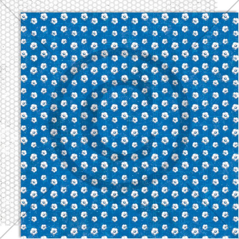 Papirdesign - Ungdomstid - Fotball - 12 x 12"