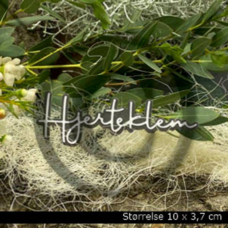 Papirdesign - Dies - Hjerteklem 3