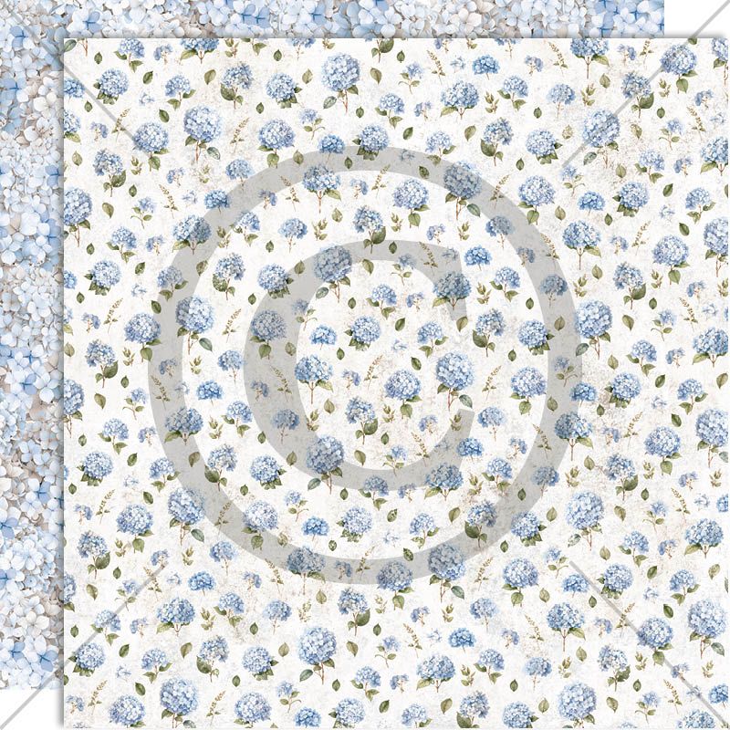 Papirdesign - Fremtidsdrøm - Hortensia (Forhåndssalg - På lager i løpet av uke 9)