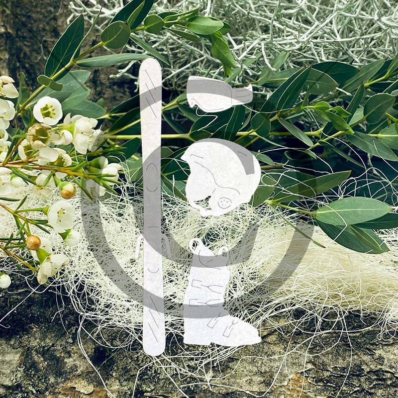 Papirdesign - Dies - Ski 3