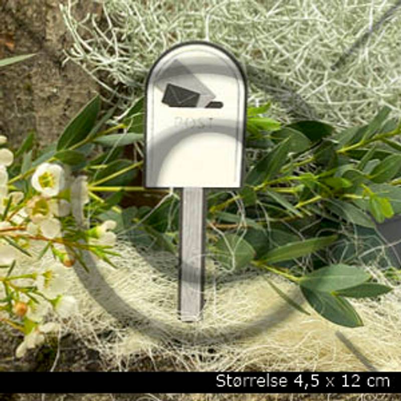 Papirdesign - Dies - Postkasse 2