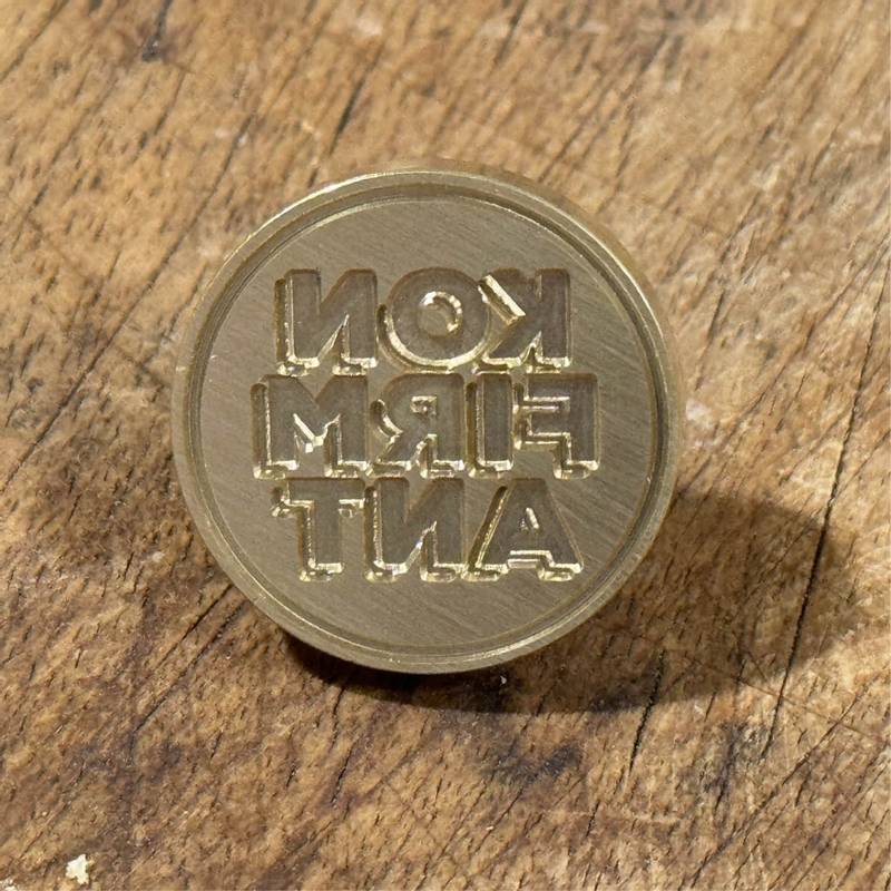 Papirdesign - Lakkstempel - Konfirmant