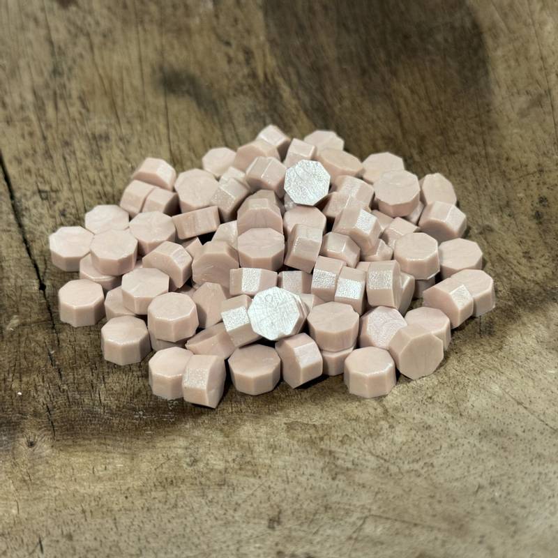 Papirdesign - Voksbiter - Støvet Lys Rosa