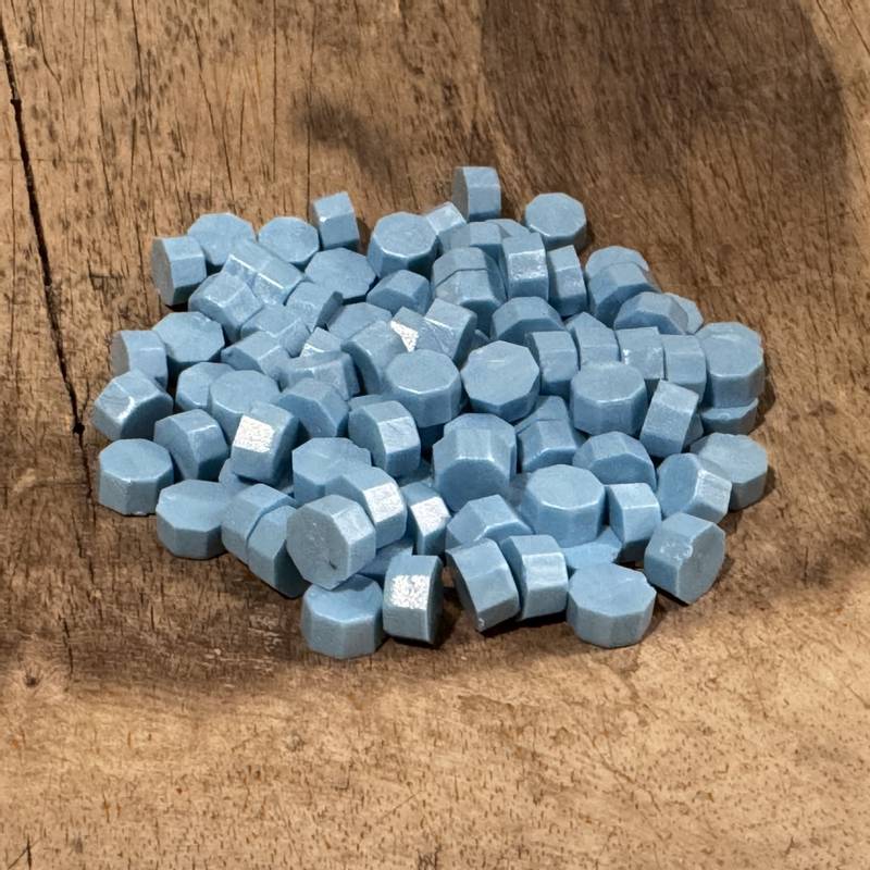 Papirdesign - Voksbiter - Mellomblå