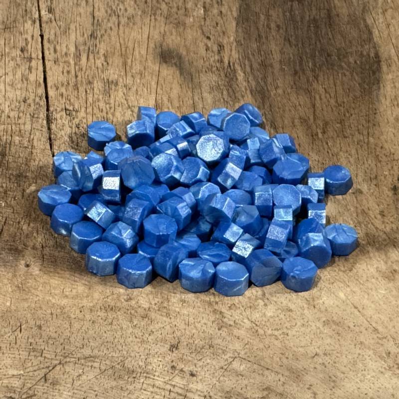 Papirdesign - Voksbiter - Blå