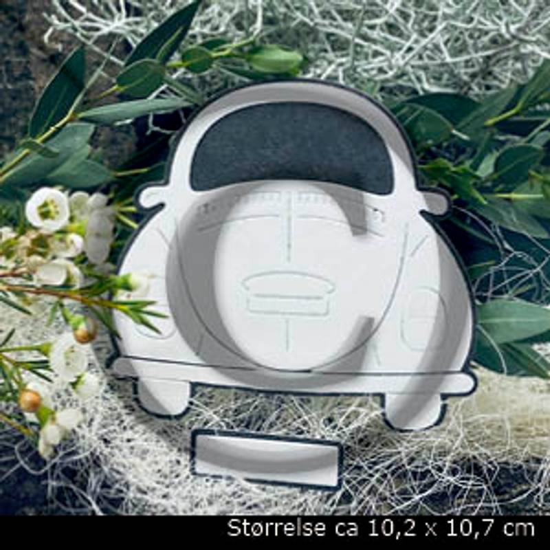 Papirdesign - Dies - Boblebil stor