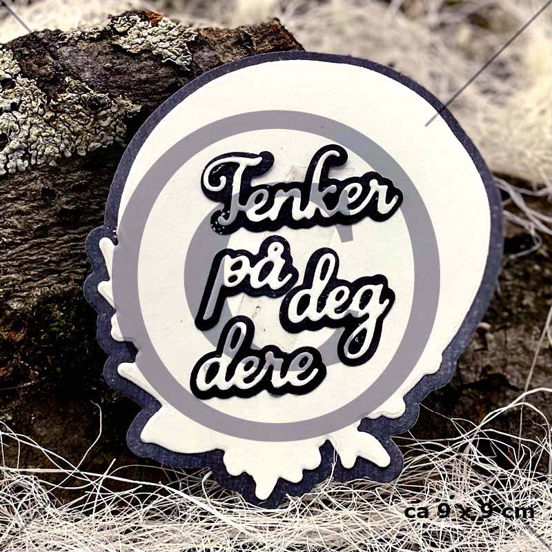 Papirdesign - Dies - Tenker på deg/dere