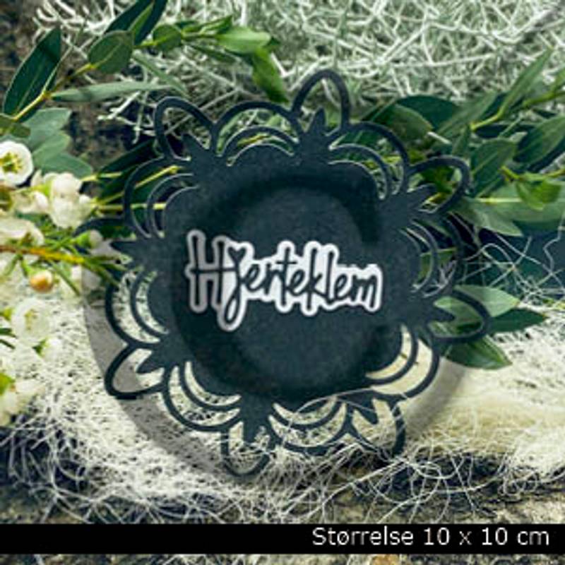 Papirdesign - Dies - Hjerteklem 2