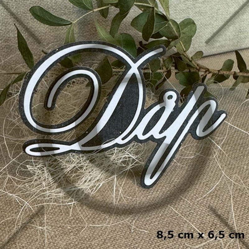 Papirdesign - Dies - Dåp 3