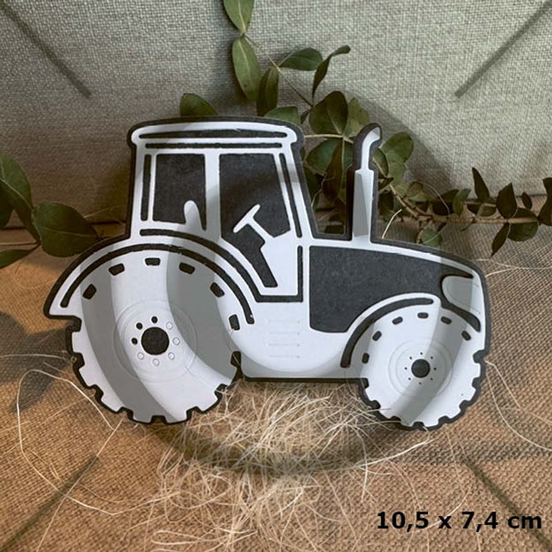 Papirdesign - Dies - Traktor
