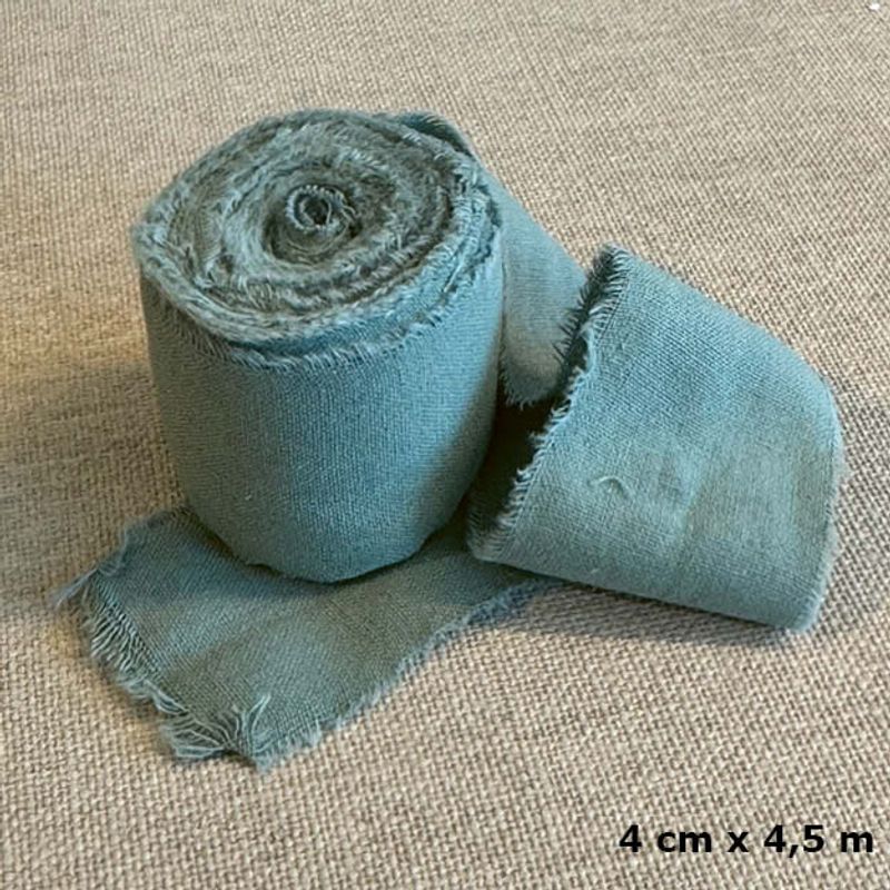 Papirdesign -  Bomullsbånd  - Sage