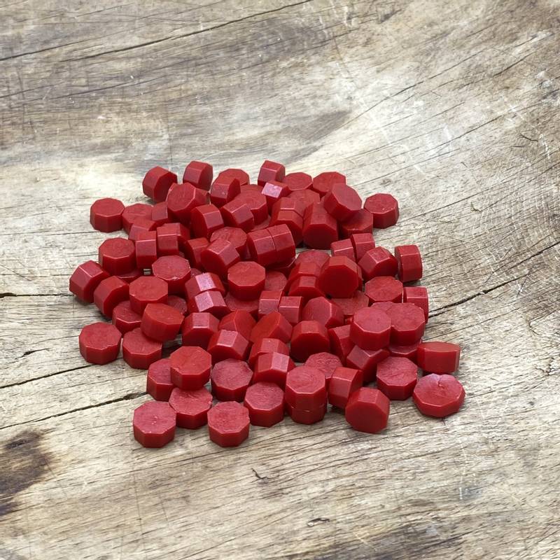 Papirdesign - Voksbiter - Rød